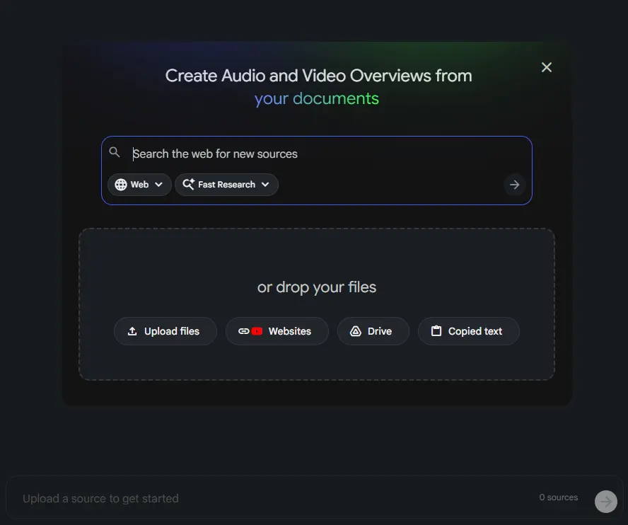 Create a notebook